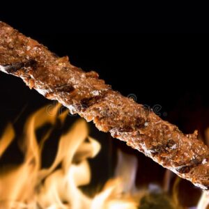 Ground Beef Kofta Skewers