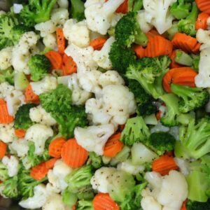 Mixed steamed Veggies